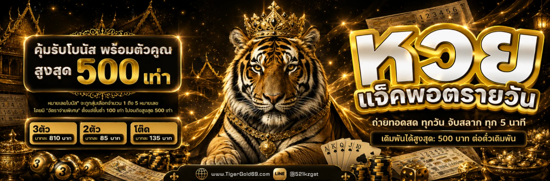 สล็อตออนไลน์ TIGERGOLD69 ค่ายดัง RTP สูง